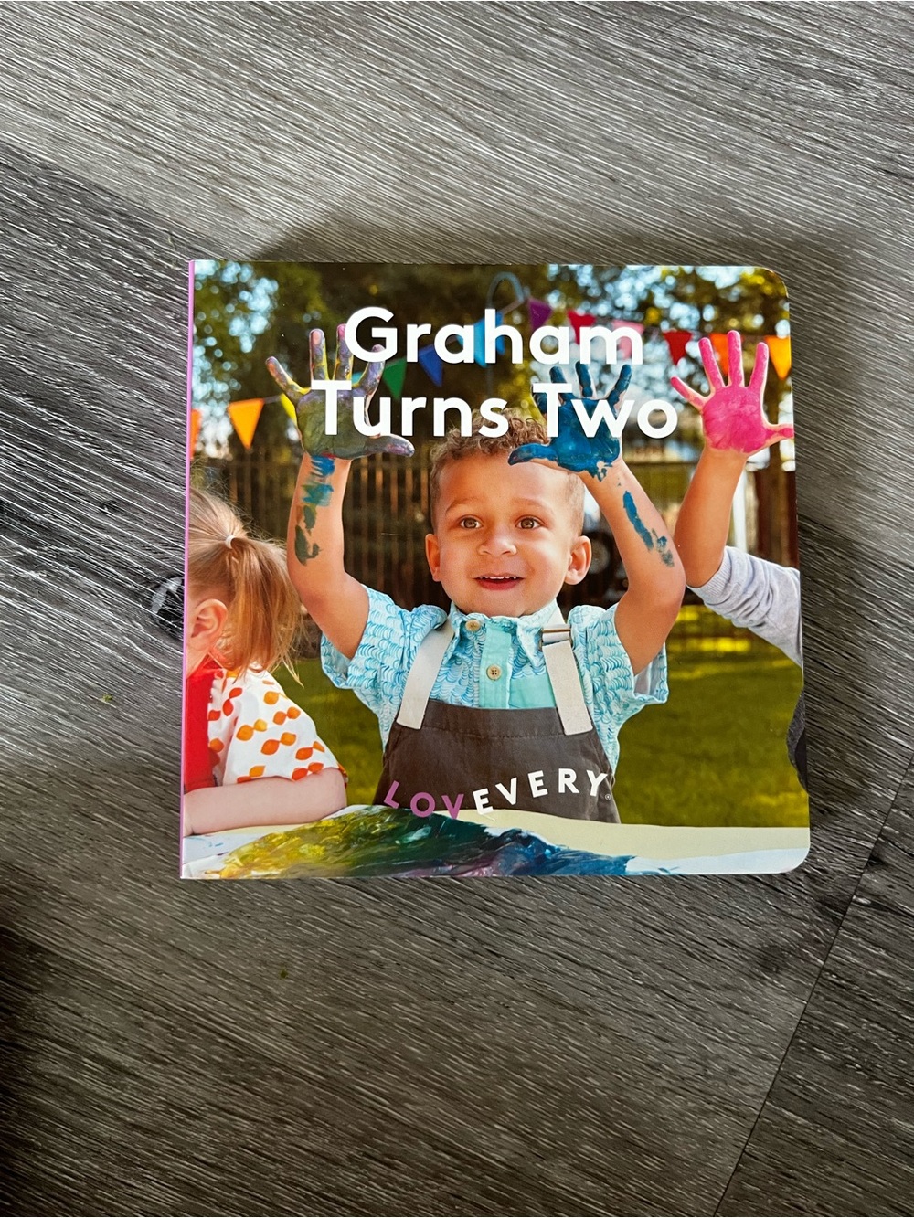 Lovevery Graham turns two board book | Infant baby toddler